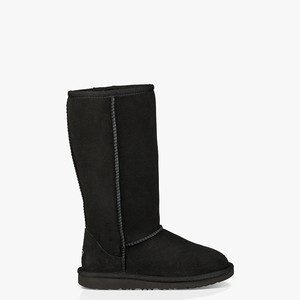 Ugg Classic II Tall Klassiska Stövlar Barn Svarta (174689TGL)